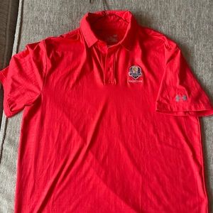 Under Armour Ryder Cup Gold Polo